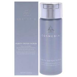 Purity Detox Scrub by Cosmedix for Unisex 3 oz Scrub